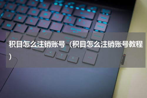 积目怎么注销账号（积目怎么注销账号教程）