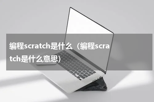 编程scratch是什么（编程scratch是什么意思）