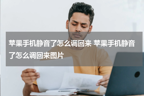 苹果手机静音了怎么调回来 苹果手机静音了怎么调回来图片
