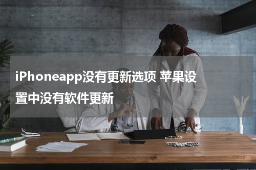 iPhoneapp没有更新选项 苹果设置中没有软件更新