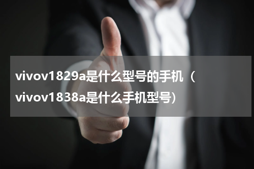 vivov1829a是什么型号的手机（vivov1838a是什么手机型号）