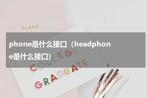 phone是什么接口（headphone是什么接口）