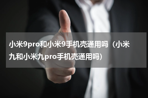小米9pro和小米9手机壳通用吗（小米九和小米九pro手机壳通用吗）