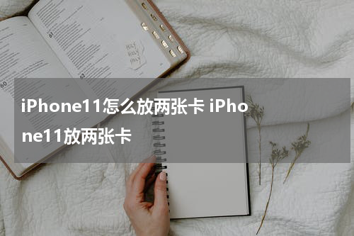 iPhone11怎么放两张卡 iPhone11放两张卡