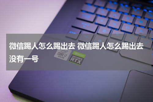 微信踢人怎么踢出去 微信踢人怎么踢出去没有一号