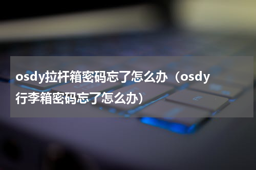osdy拉杆箱密码忘了怎么办（osdy行李箱密码忘了怎么办）