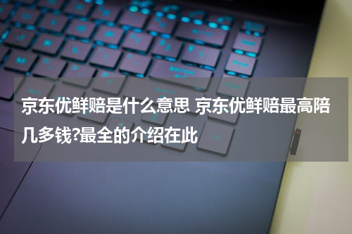 京东优鲜赔是什么意思 京东优鲜赔最高陪几多钱?最全的介绍在此