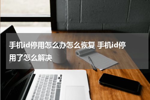 手机id停用怎么办怎么恢复 手机id停用了怎么解决