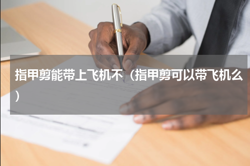指甲剪能带上飞机不（指甲剪可以带飞机么）