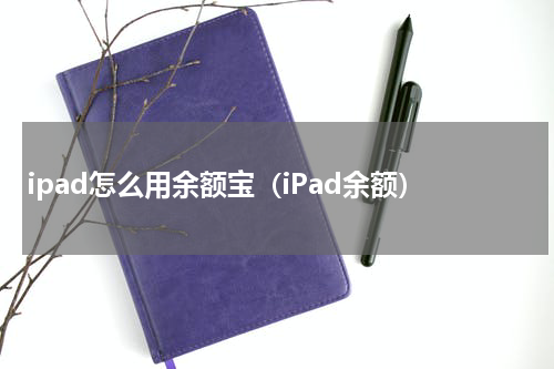 ipad怎么用余额宝（iPad余额）