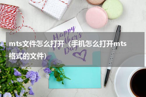 mts文件怎么打开（手机怎么打开mts格式的文件）