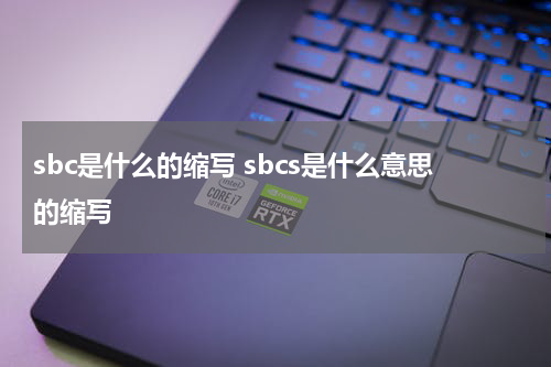sbc是什么的缩写 sbcs是什么意思的缩写