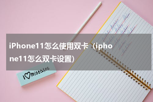 iPhone11怎么使用双卡（iphone11怎么双卡设置）