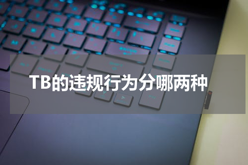 TB的违规行为分哪两种