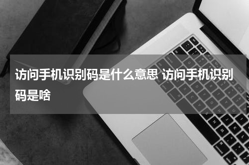 访问手机识别码是什么意思 访问手机识别码是啥