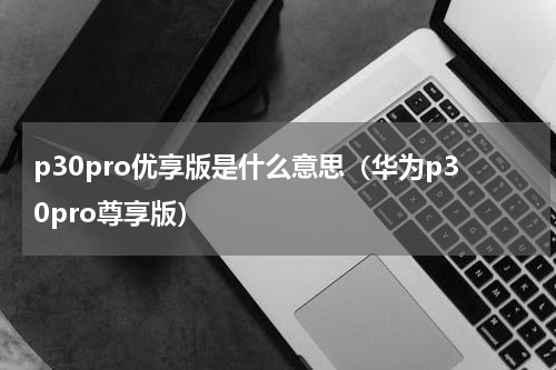 p30pro优享版是什么意思（华为p30pro尊享版）