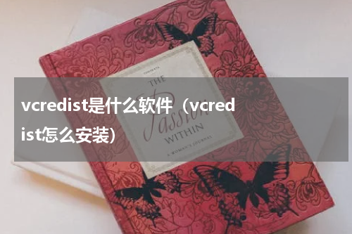 vcredist是什么软件（vcredist怎么安装）