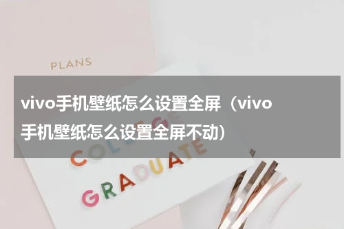 vivo手机壁纸怎么设置全屏（vivo手机壁纸怎么设置全屏不动）