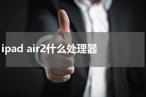 ipad air2什么处理器