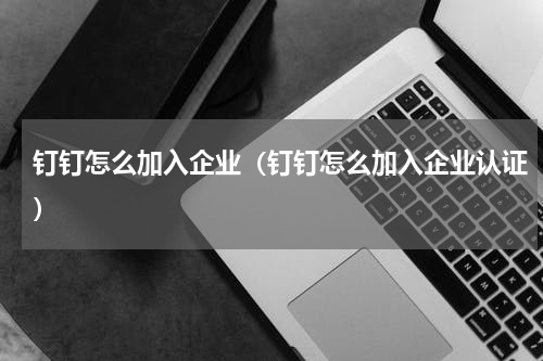 钉钉怎么加入企业（钉钉怎么加入企业认证）