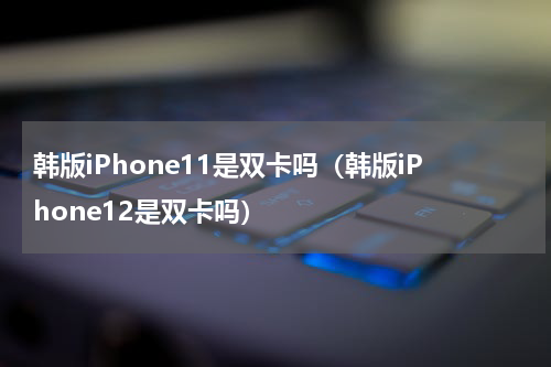 韩版iPhone11是双卡吗（韩版iPhone12是双卡吗）
