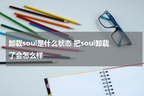 卸载soul是什么状态 把soul卸载了会怎么样