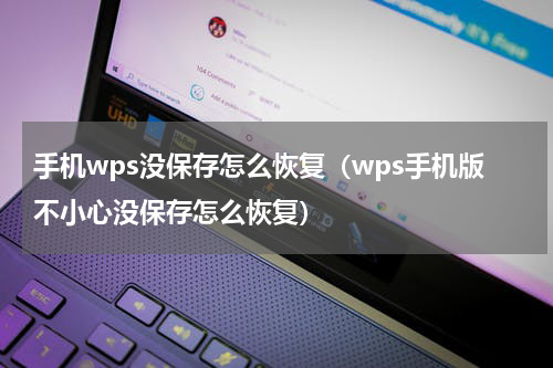 手机wps没保存怎么恢复（wps手机版不小心没保存怎么恢复）