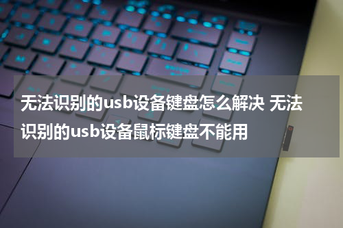 无法识别的usb设备键盘怎么解决 无法识别的usb设备鼠标键盘不能用