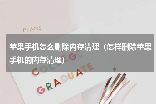 苹果手机怎么删除内存清理（怎样删除苹果手机的内存清理）