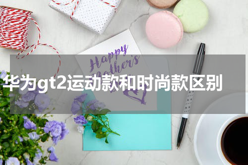 华为gt2运动款和时尚款区别