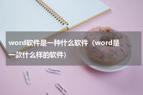 word软件是一种什么软件（word是一款什么样的软件）