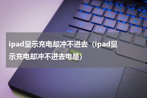 ipad显示充电却冲不进去（ipad显示充电却冲不进去电是）
