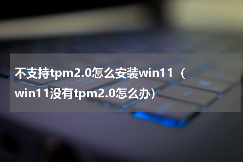 不支持tpm2.0怎么安装win11（win11没有tpm2.0怎么办）
