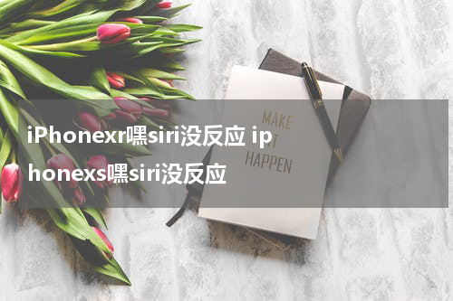 iPhonexr嘿siri没反应 iphonexs嘿siri没反应
