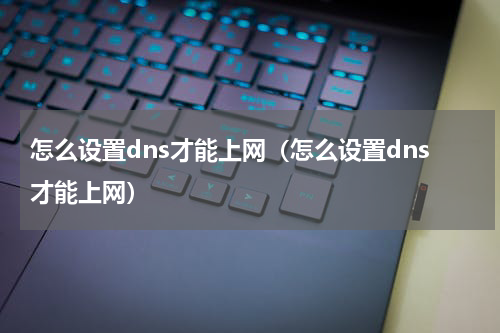 怎么设置dns才能上网（怎么设置dns才能上网）