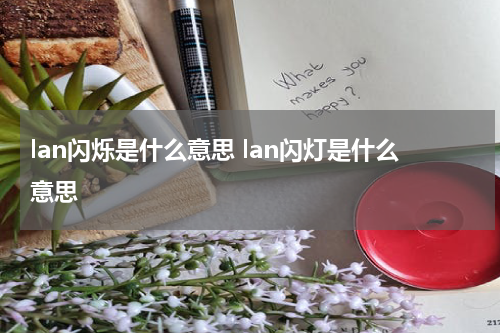 lan闪烁是什么意思 lan闪灯是什么意思