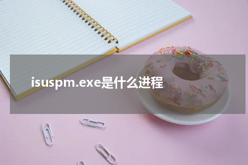 isuspm.exe是什么进程