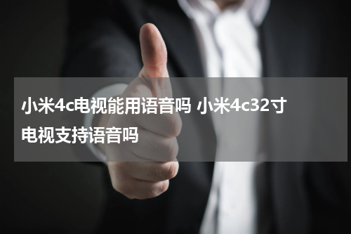 小米4c电视能用语音吗 小米4c32寸电视支持语音吗