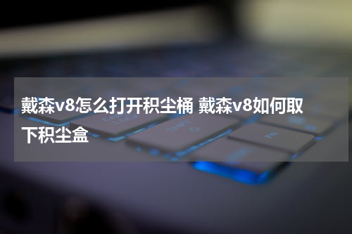 戴森v8怎么打开积尘桶 戴森v8如何取下积尘盒