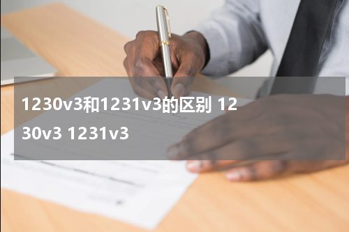 1230v3和1231v3的区别 1230v3 1231v3