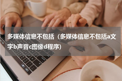 多媒体信息不包括（多媒体信息不包括a文字b声音c图像d程序）