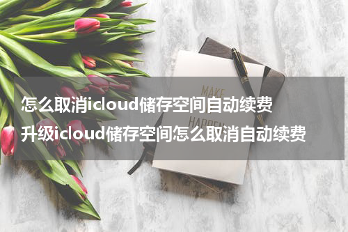 怎么取消icloud储存空间自动续费 升级icloud储存空间怎么取消自动续费
