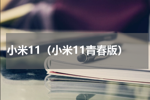 小米11（小米11青春版）