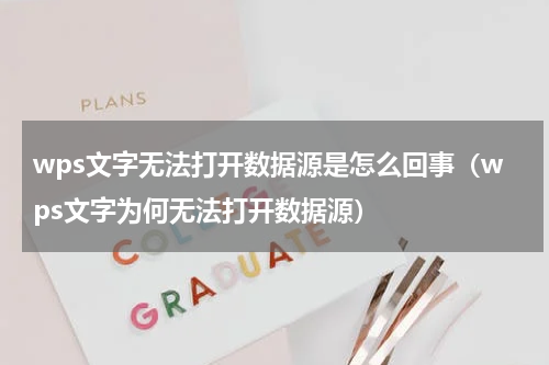 wps文字无法打开数据源是怎么回事（wps文字为何无法打开数据源）