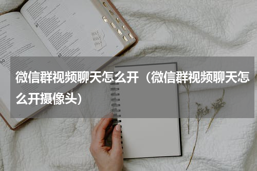 微信群视频聊天怎么开（微信群视频聊天怎么开摄像头）