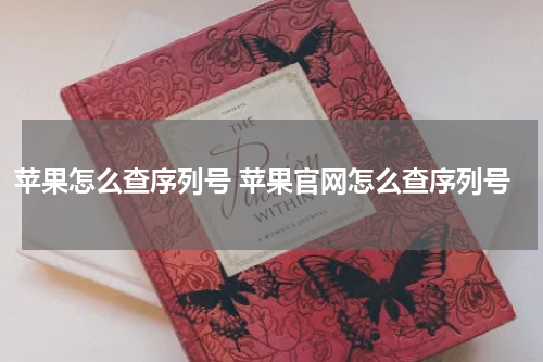苹果怎么查序列号 苹果官网怎么查序列号