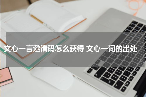 文心一言邀请码怎么获得 文心一词的出处