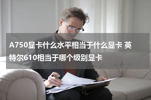 A750显卡什么水平相当于什么显卡 英特尔610相当于哪个级别显卡