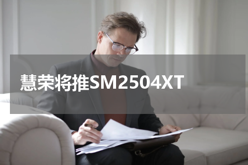 慧荣将推SM2504XT