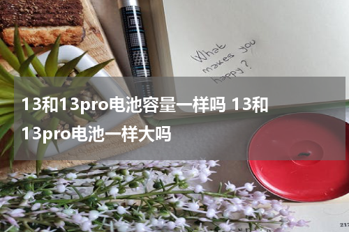 13和13pro电池容量一样吗 13和13pro电池一样大吗
